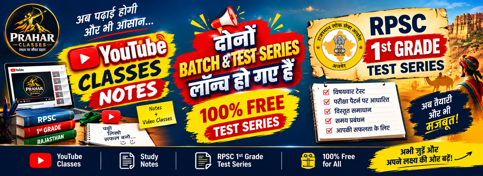 batch and test series.